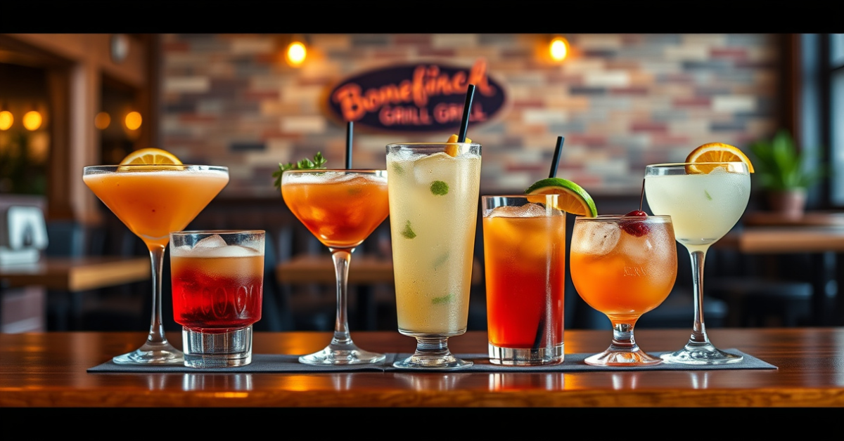 Bonefish Grill Drinks Menu With Prices For 2026