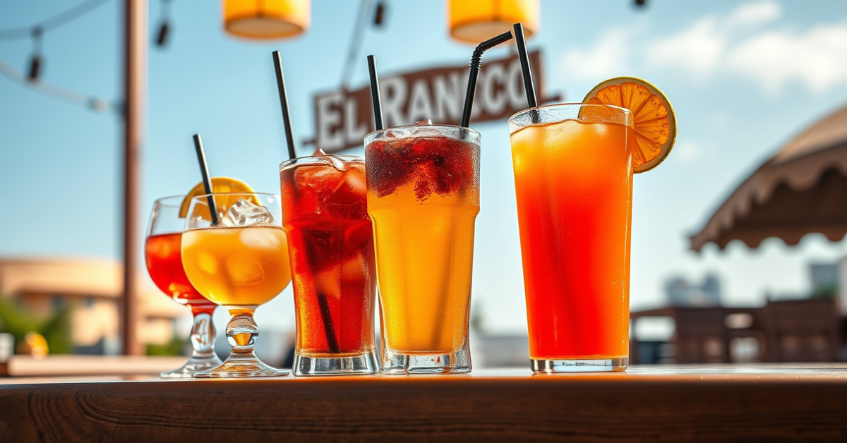 El Rancho Drink Menu With Prices For 2026