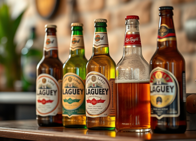 Are Mexican beers served cold and in bottles or on tap?