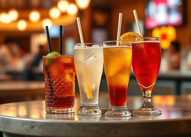 Are there any low-calorie drink options?