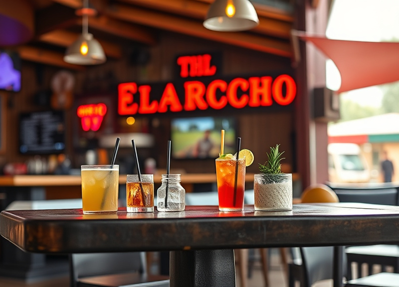 Can the El Rancho drink menu accommodate large groups or parties?