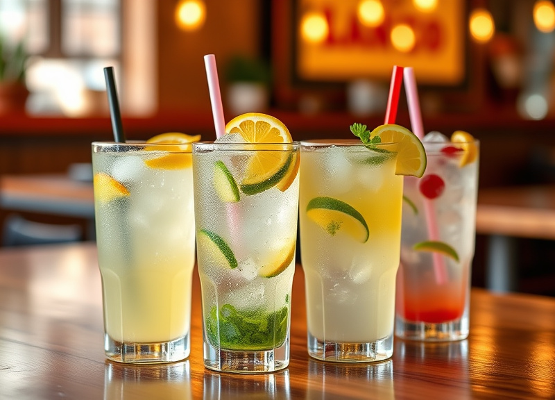 Refreshing Non-Alcoholic Beverages