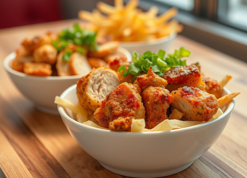 Rotisserie Chicken Bowls